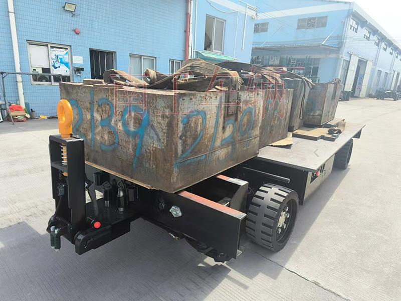 8噸電動(dòng)平板拖車 自走式工具拖車